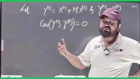 Transforming Random Vectors to Independence | Multivariate Theory| Dr. Danish Ali Sir