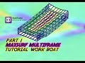 Part 1 maxsurf multiframe  tutorial work boat