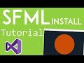 Sfml tutorial  install