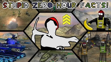 C&C Stupid Zero Hour Facts! [🍌1-3 Remastered]: Level 3 Units, Blue Vehicles and Invisible Capturing