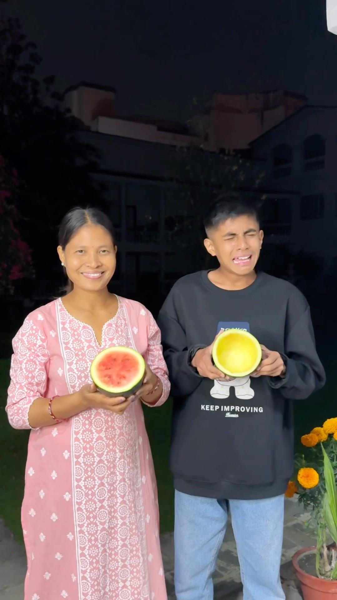 Funny Baby Crying ?? Watermelon | Aayush #momson #shorts #viral #funny
