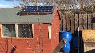 So today i installed a solar panel to power some lighting on my
allotment. also intend for it usb port and couple of fans. has the
capacity...