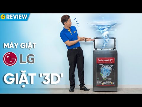 Máy giặt LG Inverter 11 ký: truyền động trực tiếp, giặt '3D', có WiFi (TH2111DSAB) • Điện máy XANH