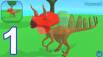 Dino Colosseum - Gameplay Walkthrough Part 1 Tutorial Dino Army Commander Game (Android, iOS)