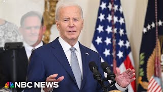 Watch: Biden delivers remarks on investing and the job market | NBC News