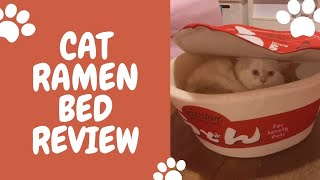 I Bought My Cat The Viral "Cat Ramen Bed" & This Is What Happened