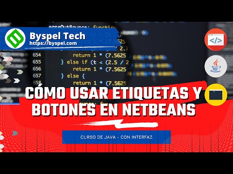 LABELS and BUTTONS in NetBeans ✅ HIDE a JLabel in Java NetBeans | Java tutorial for beginners