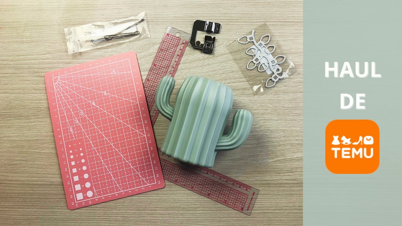 Haul de Temu - Costura