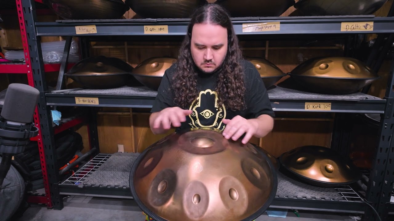 Hamsa Handpans "Amulet" Series - F Riviera 10