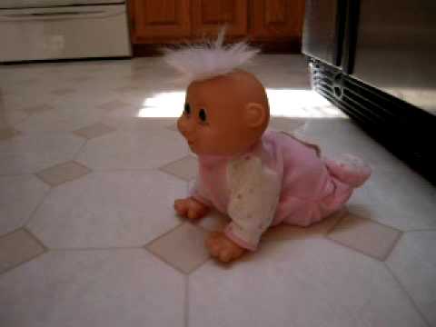 crawling troll doll