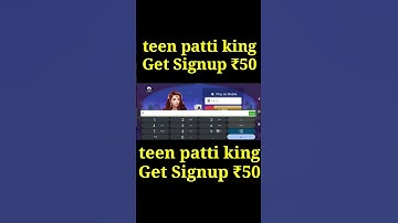 3 patti King | Get Signup ₹50