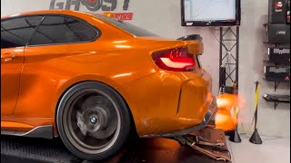 BMW M2 COMPETITION | AMARRADA NO DINAMÔMETRO SERVITEC