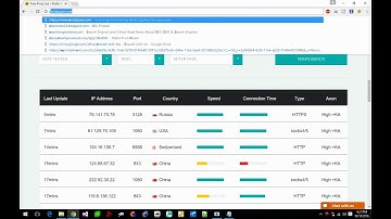 How to leech proxies from a link with universal proxy leecher