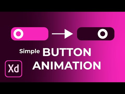 Adobe XD - Simply Animated Button Tutorial For Beginners