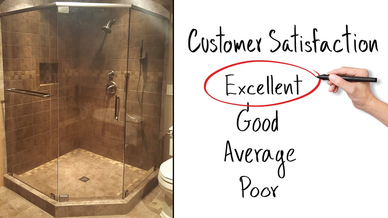 Frameless Shower Door Installation Success Story YouTube