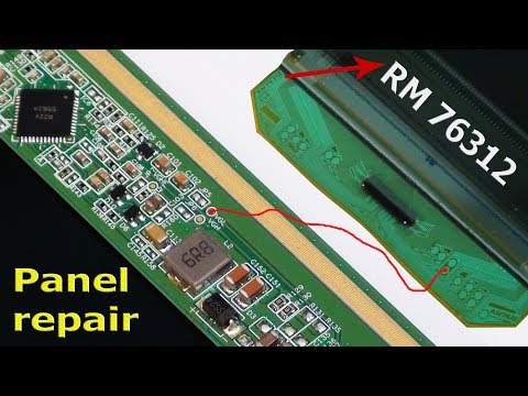 Led tv panel repair.