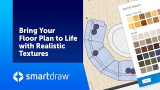 Bring Your Floor Plan to Life with Realistic Textures | Explore SmartDraw for Floor Plans
