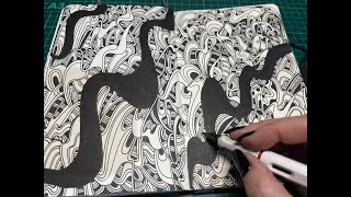 Doodle Timelapse 30: Curvy lines