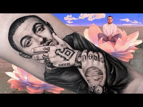 MAC MILLER TATTOO TIME LAPSE | GOOD NEWS