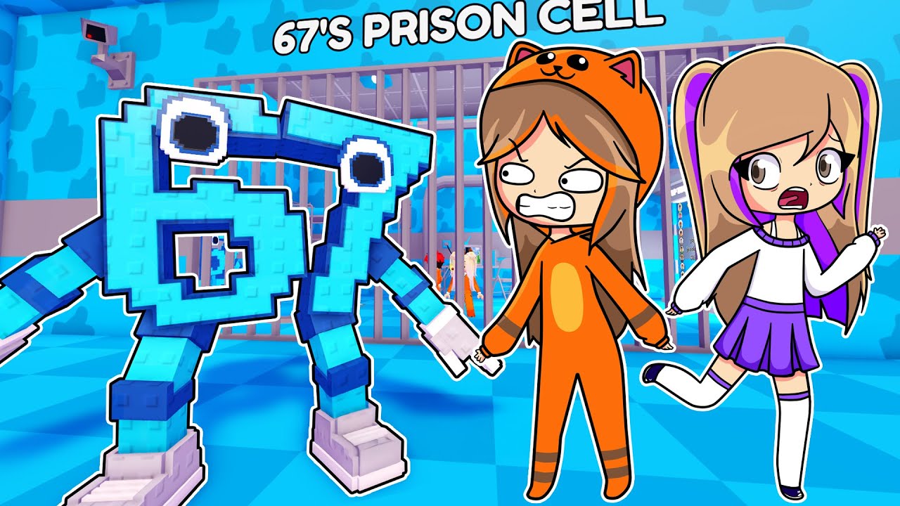 Escapa de la PRISIÓN de 67 en Roblox con Mandarina