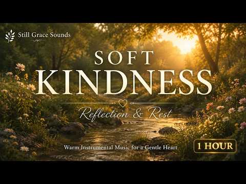 Peaceful Instrumental Worship Music for Reflection, Rest & Kindness | 1 Hour