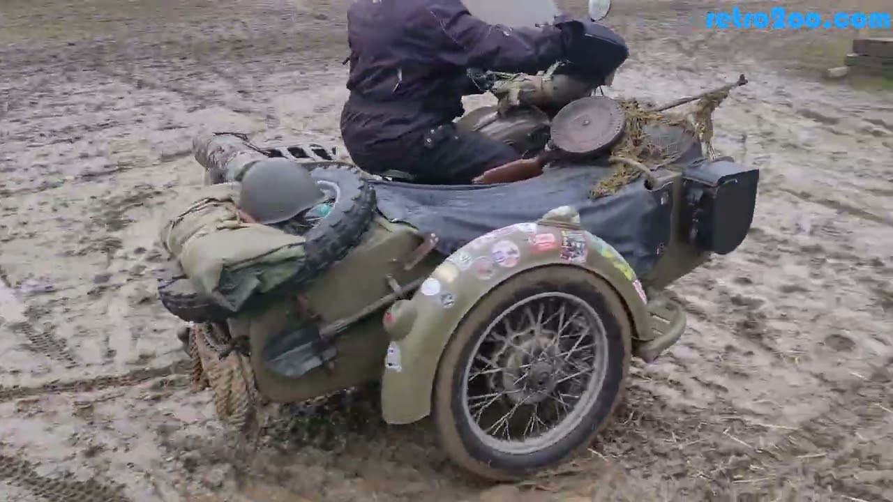 KMZ z silnikiem BMW. Bieszczadzki zimowy zlot motocyklowy 2026 | retro2oo.com