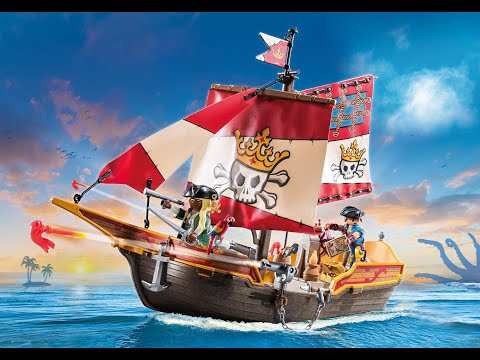 Les meilleurs prix aujourd'hui pour Playmobil® Pirates Bateau pirates  FunPark - PlaymoFinder