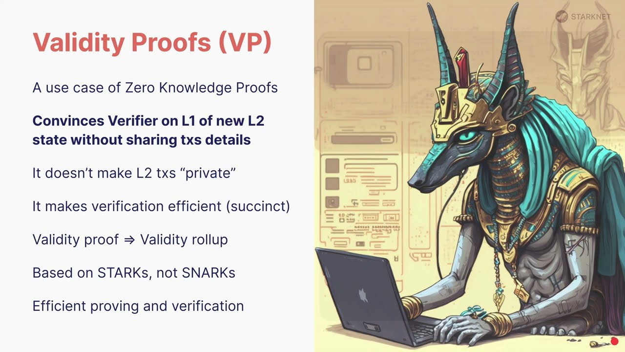 Starknet: Validity Proofs
