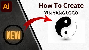 How To Create a Yin & Yang Logo in Adobe Illustrator. Full Tutorial