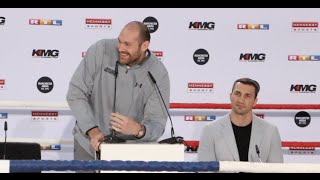 TYSON FURY v WLADIMIR KLITSCHKO 2 - FULL & UNCUT COLOGNE (GERMANY) PRESS CONFERENCE / THE REMATCH