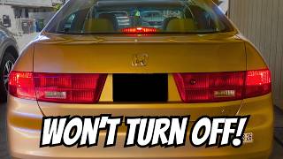 DAD’S GUIDE:  My Brake Lights Won’t Turn Off!