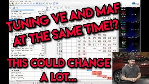 Tuning MAF and VE At The Same Time With Wideband and Narrowband Sensors!?
