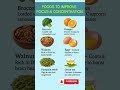 Best Foods for Focus &amp; Concentration 🧠 #youtubeshorts