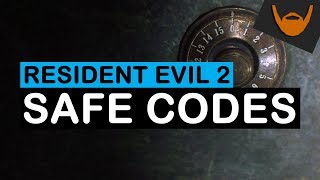 Resident Evil 2 - Safe Codes / Safe Combinations & Dial Lock Codes