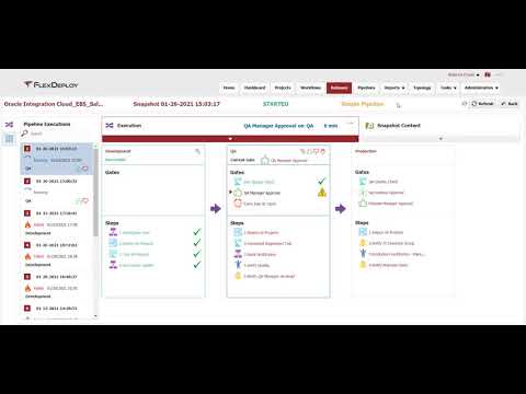 FlexDeploy for Oracle Integration Cloud