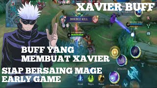 XAVIER BUFF | PATCH NOTE 1.8.82 ADVANCE SERVER | MOBILE LEGENDS