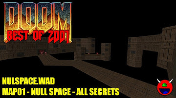 Doom 2: Nulspace.wad - MAP01 Null Space - All Secrets No Commentary