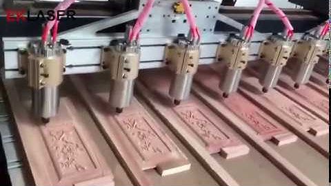 CNC Router with multi-spindle
