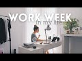 a work week in my life at home | Small Business &amp; Brand