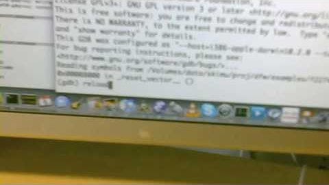 eZ430U MacOSX gdb demo