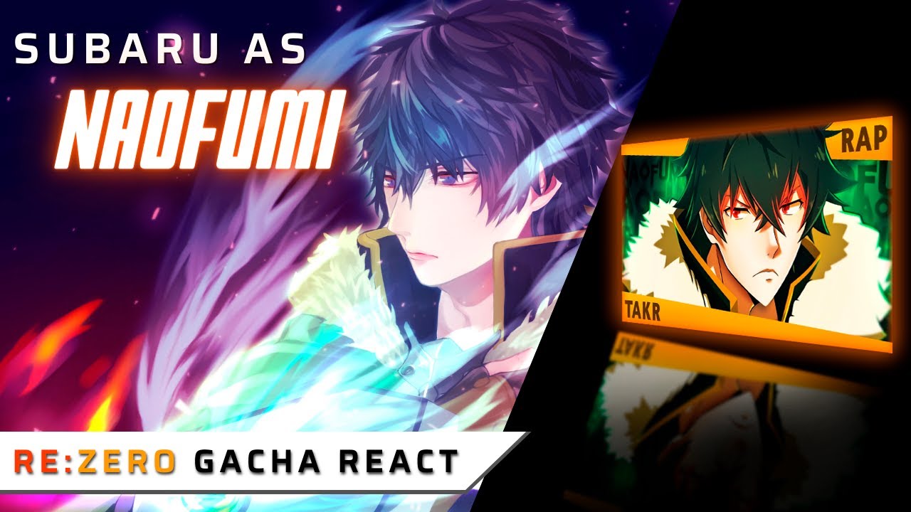 Re:Zero React To Subaru As Iwatani Naofumi || Rap do Takeru