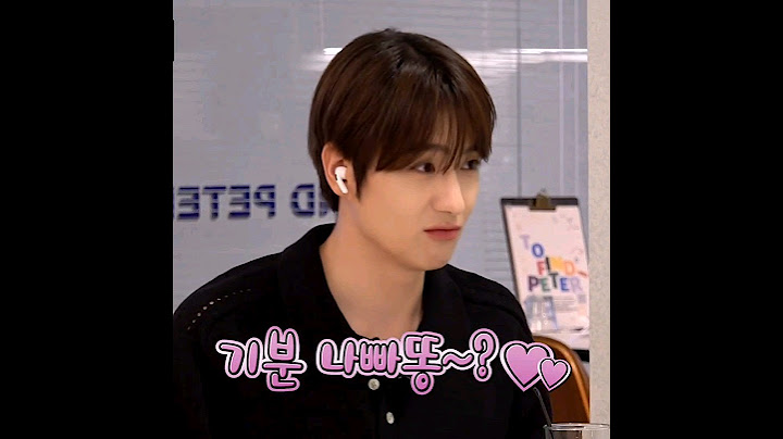 [더보이즈 현재] 방구요? 똥 쌌어욯ㅎ 근데 저 똥 냄새 많이 안 나는 편인데 기분 나빴똥~?