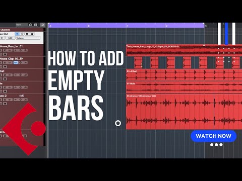 Cubase Quick Tip | 2 Ways To Add Empty Bars