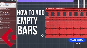 Cubase Quick Tip | 2 Ways To Add Empty Bars