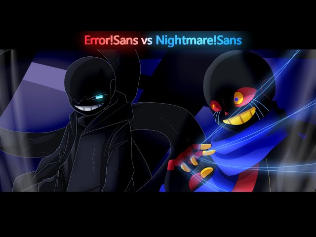 Horror!Sans vs Outer!Sans (Animation) 