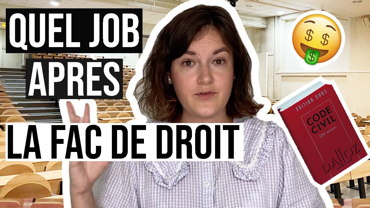 15 METIERS (TRÈS) BIEN PAYÉS APRÈS LA FAC DE DROIT