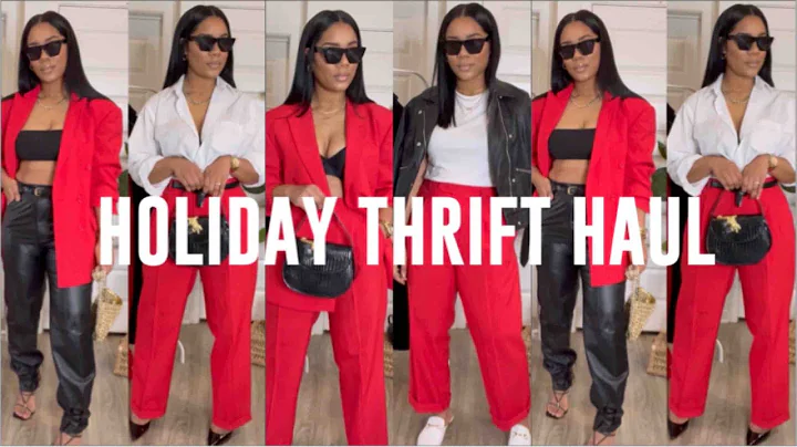 Holiday Thrift Haul 2021| 5 Ways to Style A Mens S...