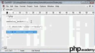 Sessions in PHP Tutorial [English]
