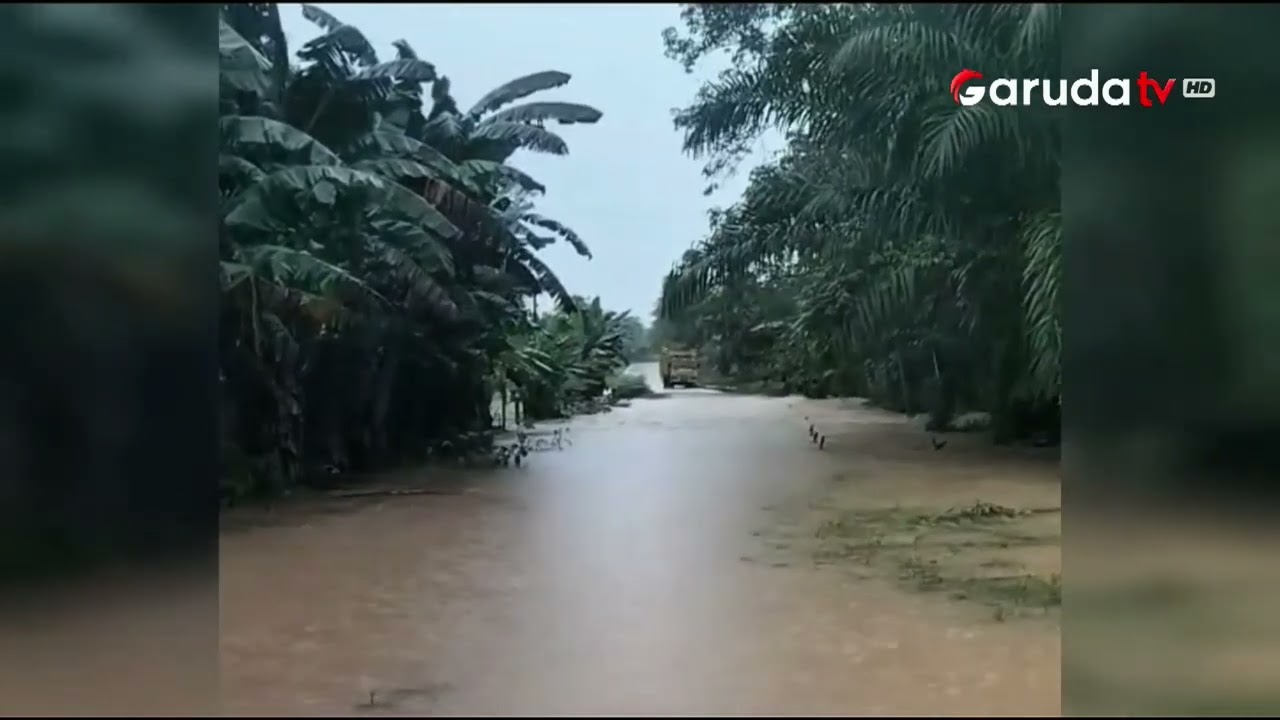 BANJIR MELANDA SEJUMLAH DESA DIMESUJI DAN LEMPUING OKI