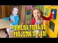 EXPO PROJETOS DA LARI NA ESCOLA - Ela amou participar! | Priscila Simões